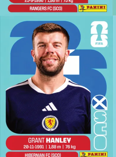 Figurita SCO-10 Grant Hanley Mundial 2026
