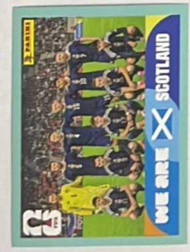 Figurita SCO-13 Plantel Escocia Mundial 2026