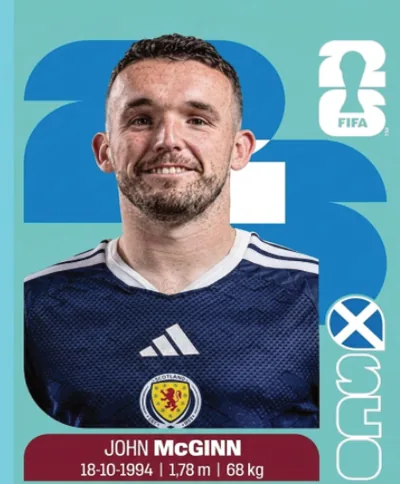 Figurita SCO-17 John McGinn Mundial 2026