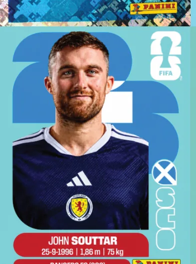 Figurita SCO-8 John Souttar Mundial 2026
