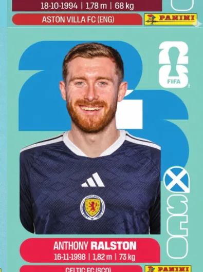 Figurita SCO-9 Anthony Ralston Mundial 2026
