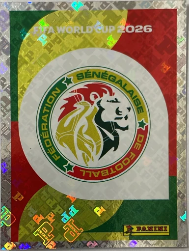 Figurita SEN-1 Escudo Senegal Mundial 2026