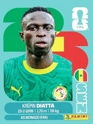 Figurita SEN-20 Krepin Diatta Mundial 2026