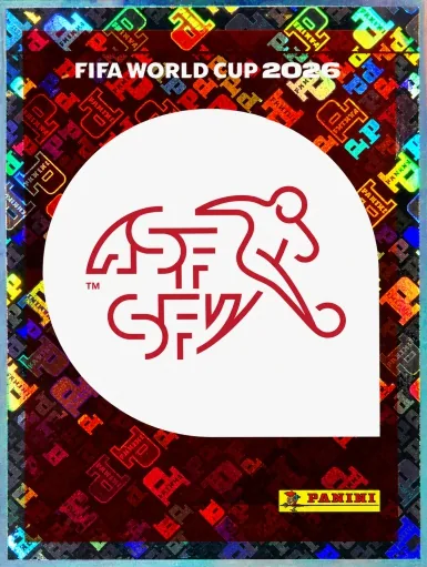 Figurita SUI-1 Escudo Suiza Mundial 2026