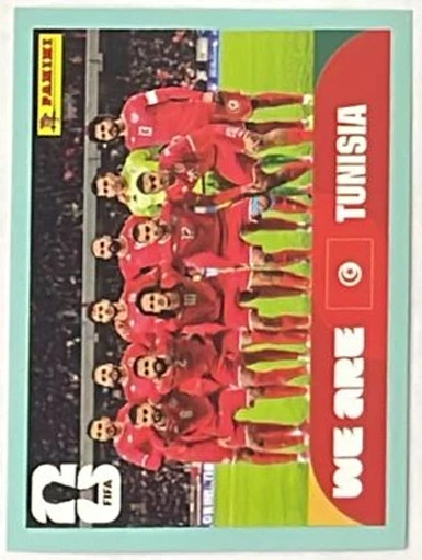 Figurita TUN-13 Plantel Túnez Mundial 2026