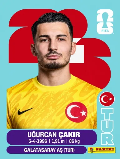 Figurita TUR-2 Ugurcan Cakir Mundial 2026