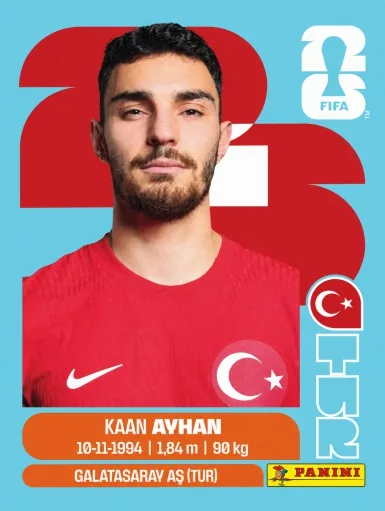 Figurita TUR-9 Kaan Ayhan Mundial 2026