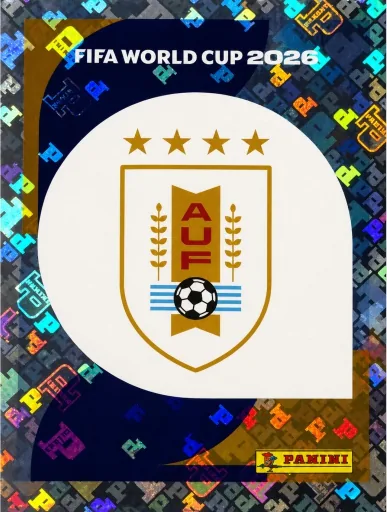 Figurita URU-1 Escudo Uruguay Mundial 2026